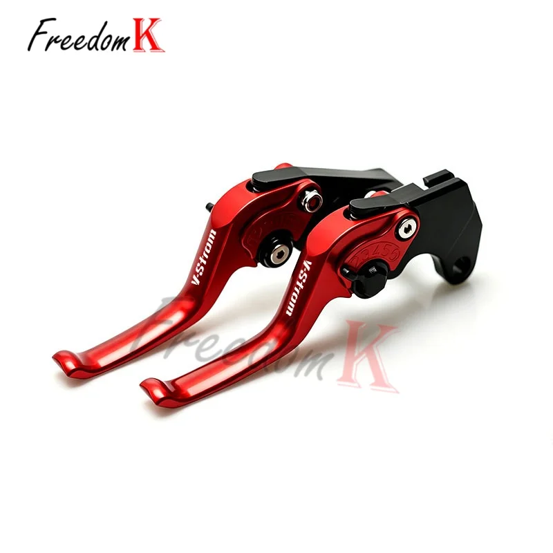 For DL650 XT V-strom 250 650 1 - Cnc Aluminum Adjustable Brake Clutch Levers review and price
